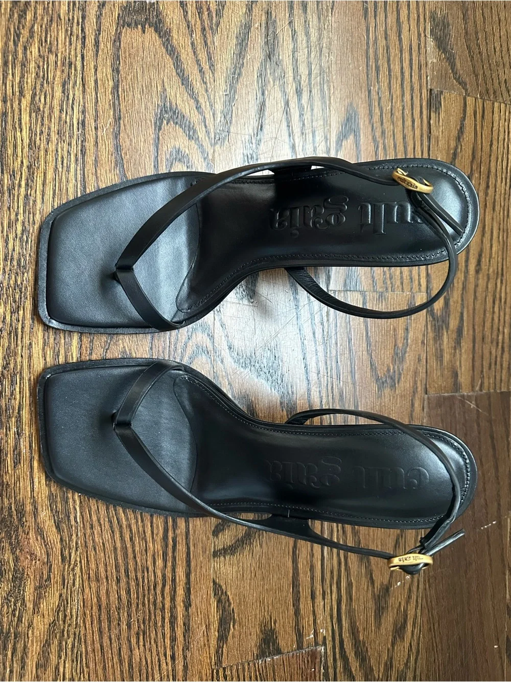 Cult Gaia Paxton Black Sandals Size 39 / US 9 — Like New